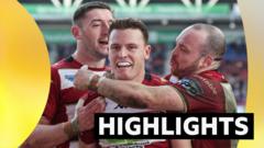 Wigan come from behind to hammer Huddersfield