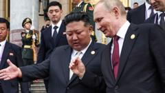 Putin thanks Kim for North Koreans fighting in Ukraine