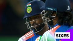 Hardik sixes put India on verge of victory