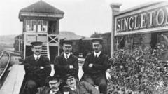 The railway station that 'burned brightly' but briefly