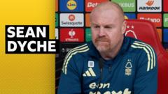 'Take it in and put it in the memory' - Dyche on first Forest game