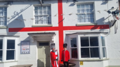 Landlord may have to remove England flag from pub