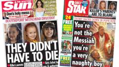 Scotland's papers: Southport inquiry and Trump's Jesus picture reaction