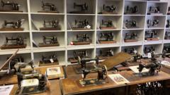 The museum built from hundreds of rescued sewing machines
