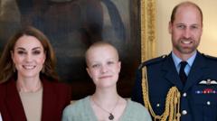 William and Kate pay tribute to teenager after cancer death