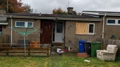 Attack on house being treated as a hate crime