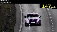 Driver caught travelling at 147mph on A14