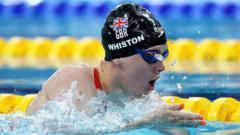 Whiston wins medley gold as GB break world record