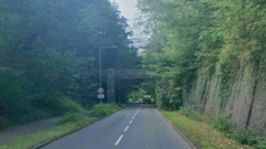 Road closure as 'void' opens below road