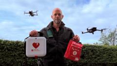 Drones could help save lives, says paramedic