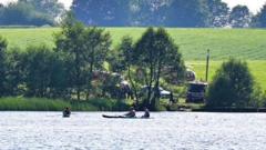 Major search for boy believed missing in lake