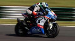 Superbike rider Grigor out of induced coma