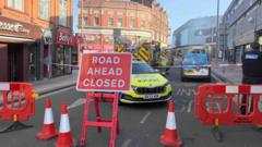 Hanley building fire: demolition begins after blaze