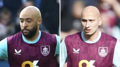 Burnley sign loan quartet as Redmond & Shelvey exit