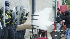 'Manvers asylum seeker hotel riot will not stain our town' - BBC News