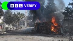 BBC Verify tracks week of rebel advances in Syria