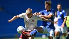 Cardiff City thrashed in pre-season opener