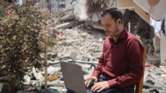 'Digital lifeline' - Gaza tech workers give glimpse of possible future