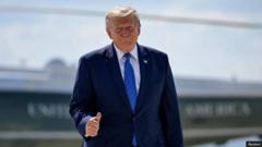 Trump oo sheegay inuu joojinayo weerarrada ka dhanka ah Iran iyadoo taasi ay ku xiran tahay in heshiis 'si degdeg ah' loo gaaro