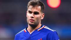 Wing Penaud left out of France's Six Nations squad