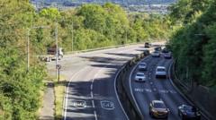 A3 roadworks set to last until end of the year