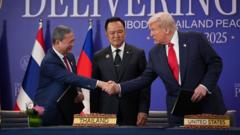 Trump in Malaysia: Dancing and a 'peace deal'