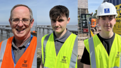 Local students work on historic pier restoration