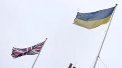 Ukrainian denies being asked about flag removal