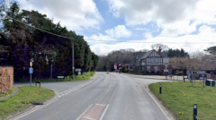 Woman in her 70s dies after crash between two cars