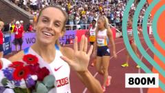 'What a run!' - GB's Hunter-Bell wins Diamond League 800m