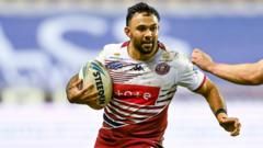 Wigan’s French out for four months with hamstring tear
