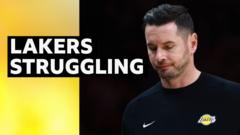 ‘I’m embarrassed’ – Redick on Lakers’ poor form