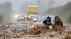 At least 45 dead as Hurricane Helene pummels south-east US