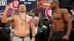 Is Usyk Playing Mind Games with Dubois at the Weigh-In?