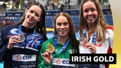 Ireland's Walsh beats British teen Smith to IM gold