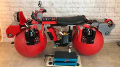 'Ball bike' becomes internet sensation
