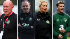 Who could replace Gleeson as Republic of Ireland boss?