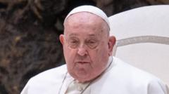 Pope absent from St Peter's Square for third week