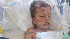 Biker fled less than a minute after hitting child, court told