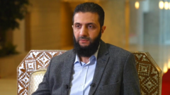 Syria not a threat to world, rebel leader Ahmed al-Sharaa tells BBC