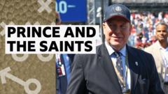 Prince Albert's connection with New Orleans Saints
