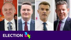 Davey, Streeting, Harper, and ap Iorwerth to face Kuenssberg questions