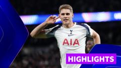 Van de Ven scores brilliant goal as Spurs thrash Copenhagen