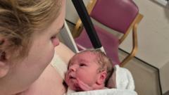 Mum goes into labour after laughing at panto