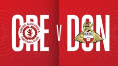 Doncaster snatch late win against Crewe