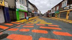 'Giant Wotsits' street markings branded  'a mess'