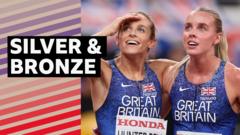 GB's Hunter-Bell and Hodgkinson take 800m silver and bronze