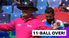 ‘Extraordinary’ – India’s Shami bowls four wides in 11-ball opening over