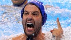 Serbia win men’s water polo gold