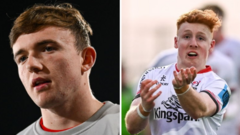 Ulster pair handed first starts for Connacht match